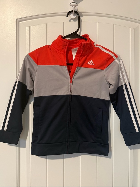 adidas Other - Adidas Kids Colorblock Full Zip Track Jacket Size 6